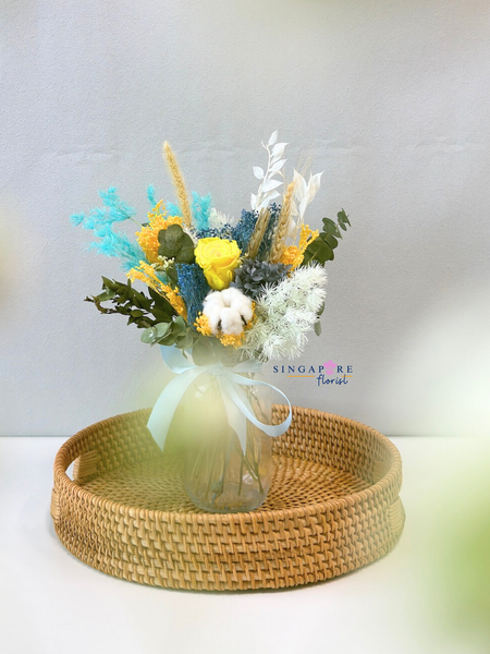 Eco Kampung Dried Blooms Vase