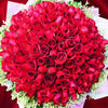 199 Red Roses Hand Bouquet