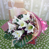 6 Artificial Lily Handbouquet