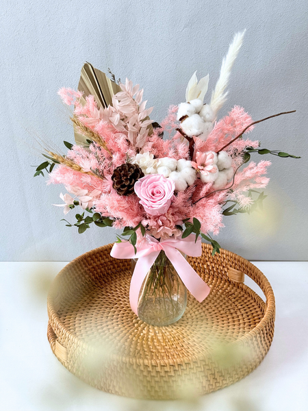 Bohemian Breezy Bayfront Vase (CottonCandy)