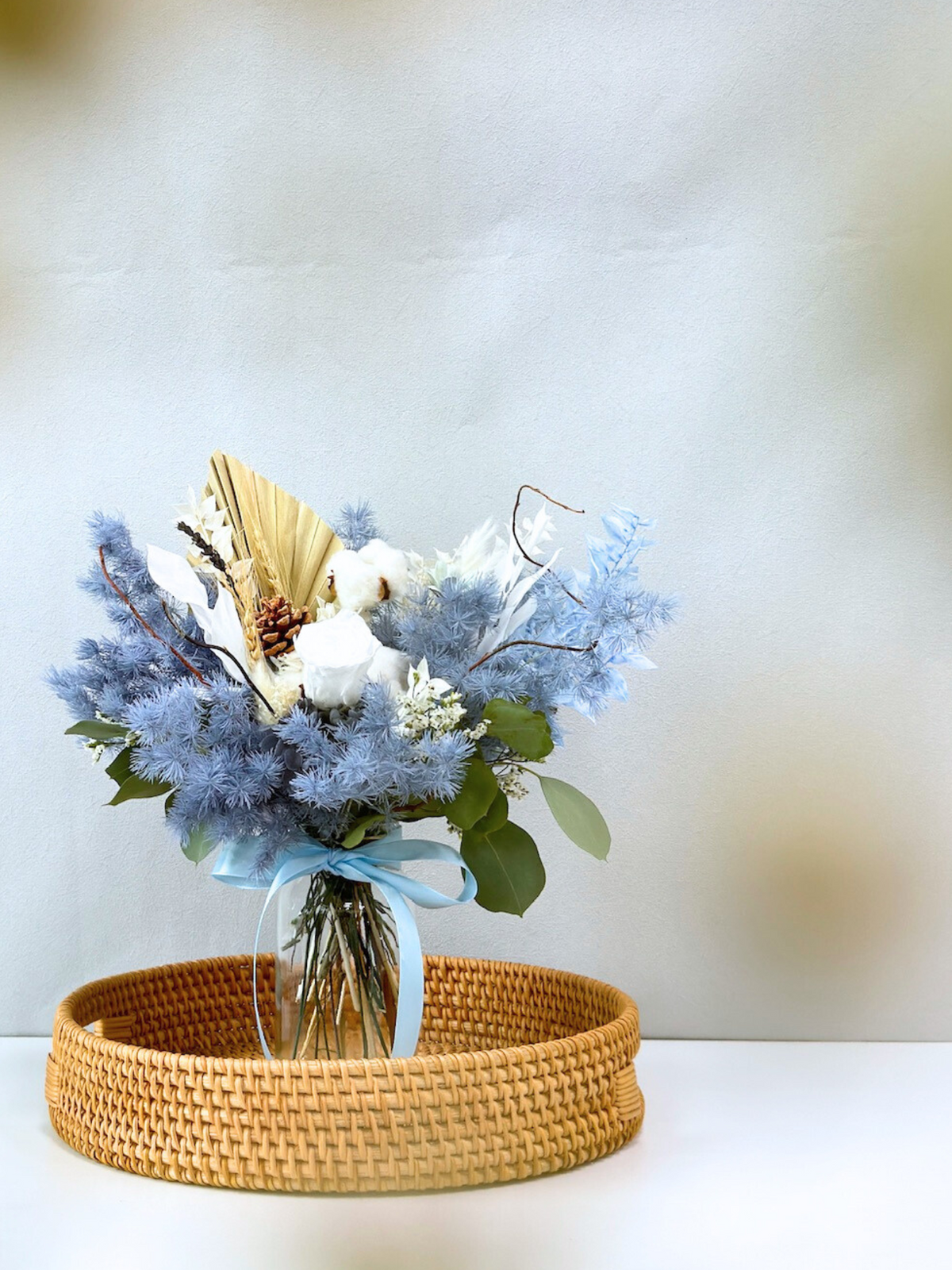 Bohemian Breezy Bayfront Vase (Sapphire)