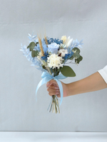 Breezy Bayfront Bridesmaid Bouquet (Blue)