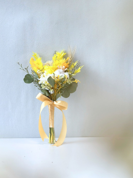 Breezy Bayfront Bridesmaid Bouquet (Yellow)