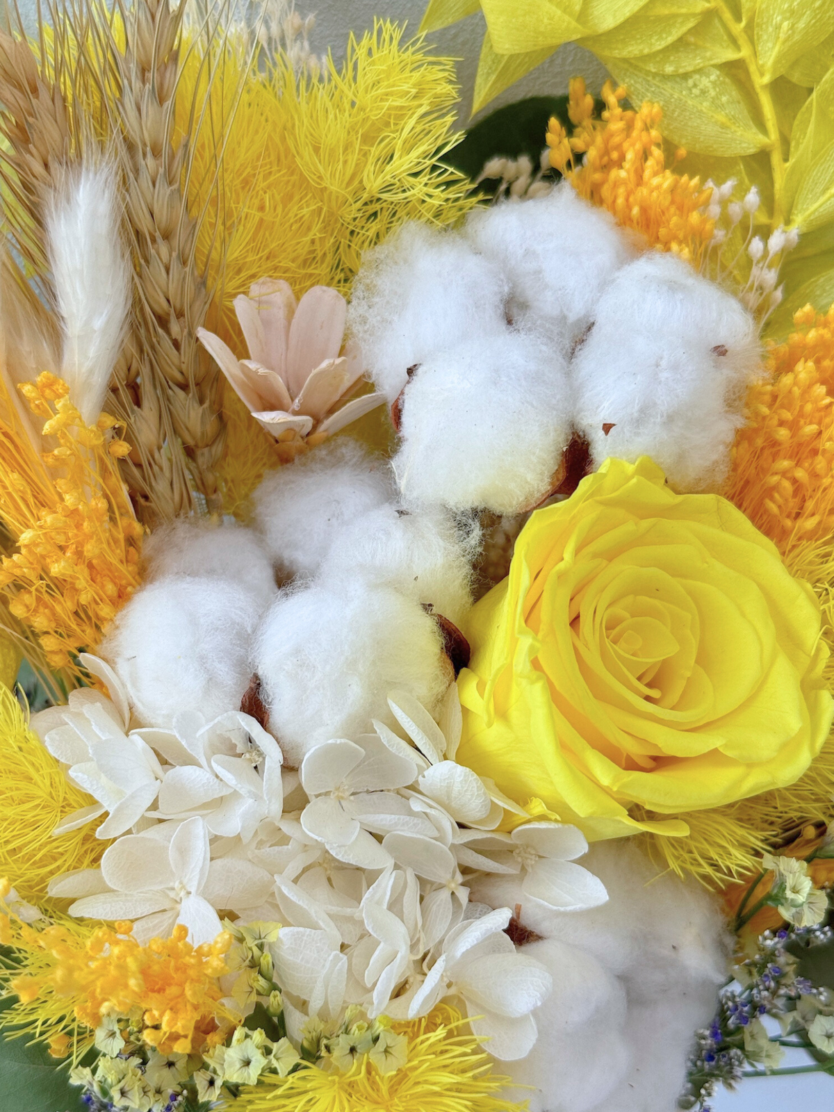 Breezy Bayfront Frontal Bridal Bouquet (Yellow)