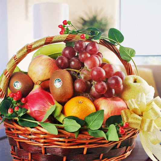 Mixed Fruits Basket Arrangement