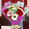 12 Mixed Gerbera Handbouquet