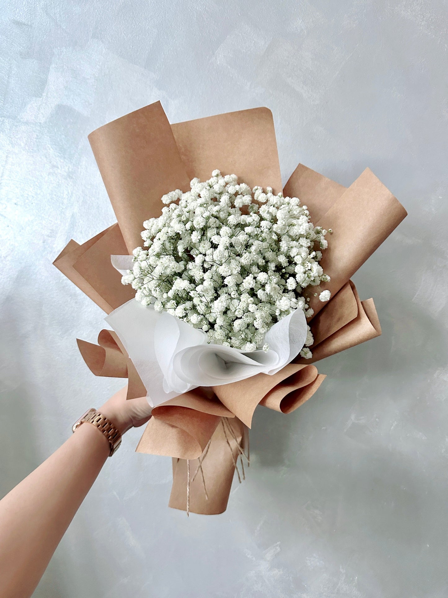 Blooming Baby's Breath Bouquet