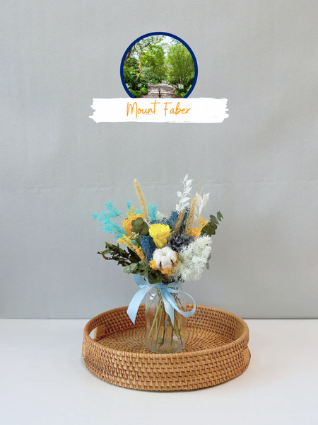 Eco Kampung Dried Blooms Vase