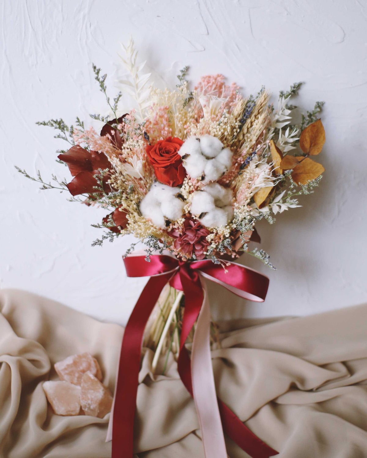 Breezy Bayfront Frontal Bridal Bouquet (Autumn)