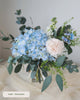 Helix Hydrangea Blue Vase