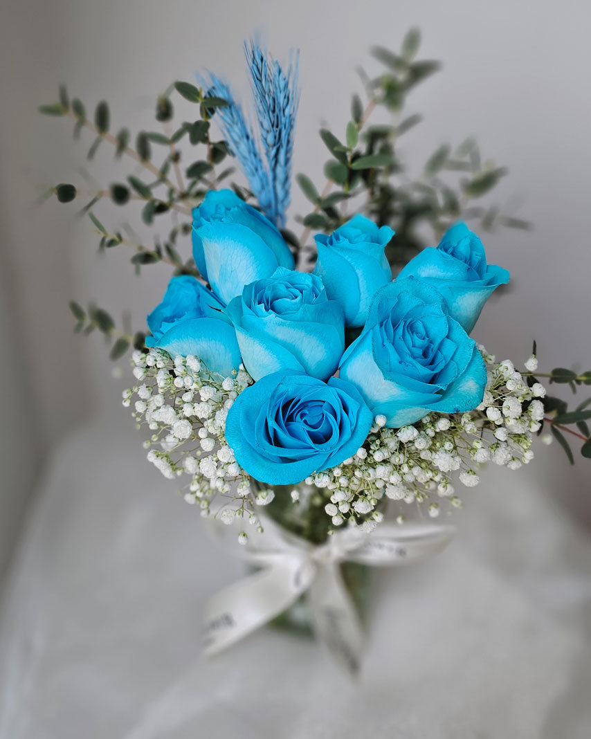 Rosy Raffles (Blue)