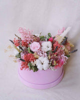 Boite De Fleur Seche Pink